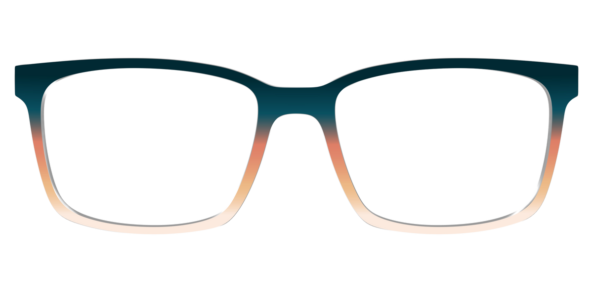 The Aegean to Apricot Gradient - Lifestyle Kirby Top Image - Pair Eyewear