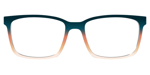 The Aegean to Apricot Gradient - Kirby Top - Pair Eyewear
