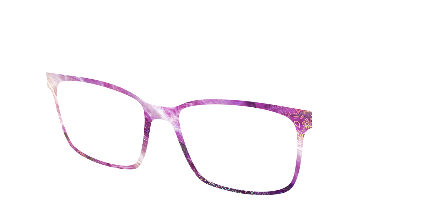 The Amethyst Geode - Angle Top Image - Pair Eyewear