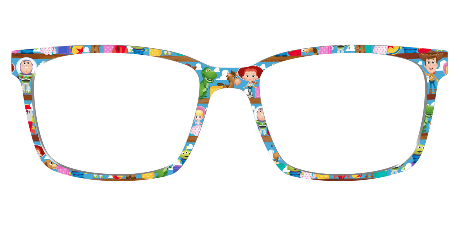 Andy's Toy Shelf - Lifestyle Kirby Top Image - Pair Eyewear