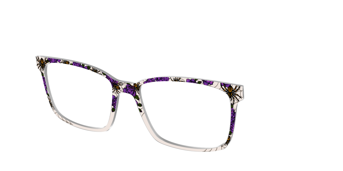 The Arachnid Rosebuds - Angle Top Image - Pair Eyewear