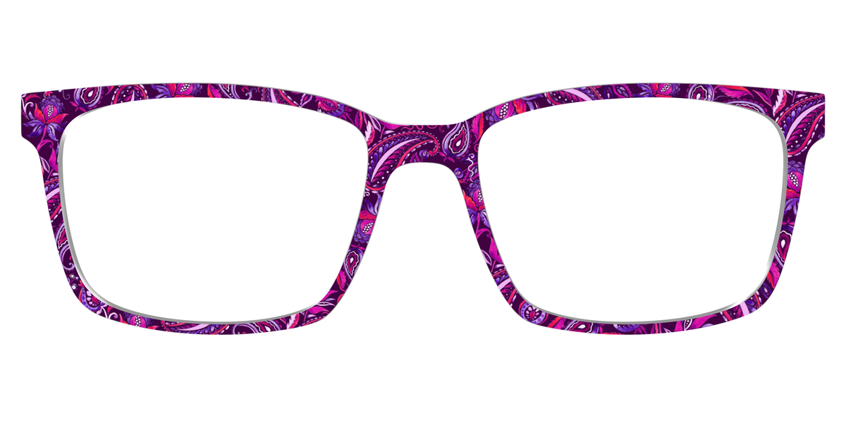 The Aubergine Paisley - Lifestyle Kirby Top Image - Pair Eyewear