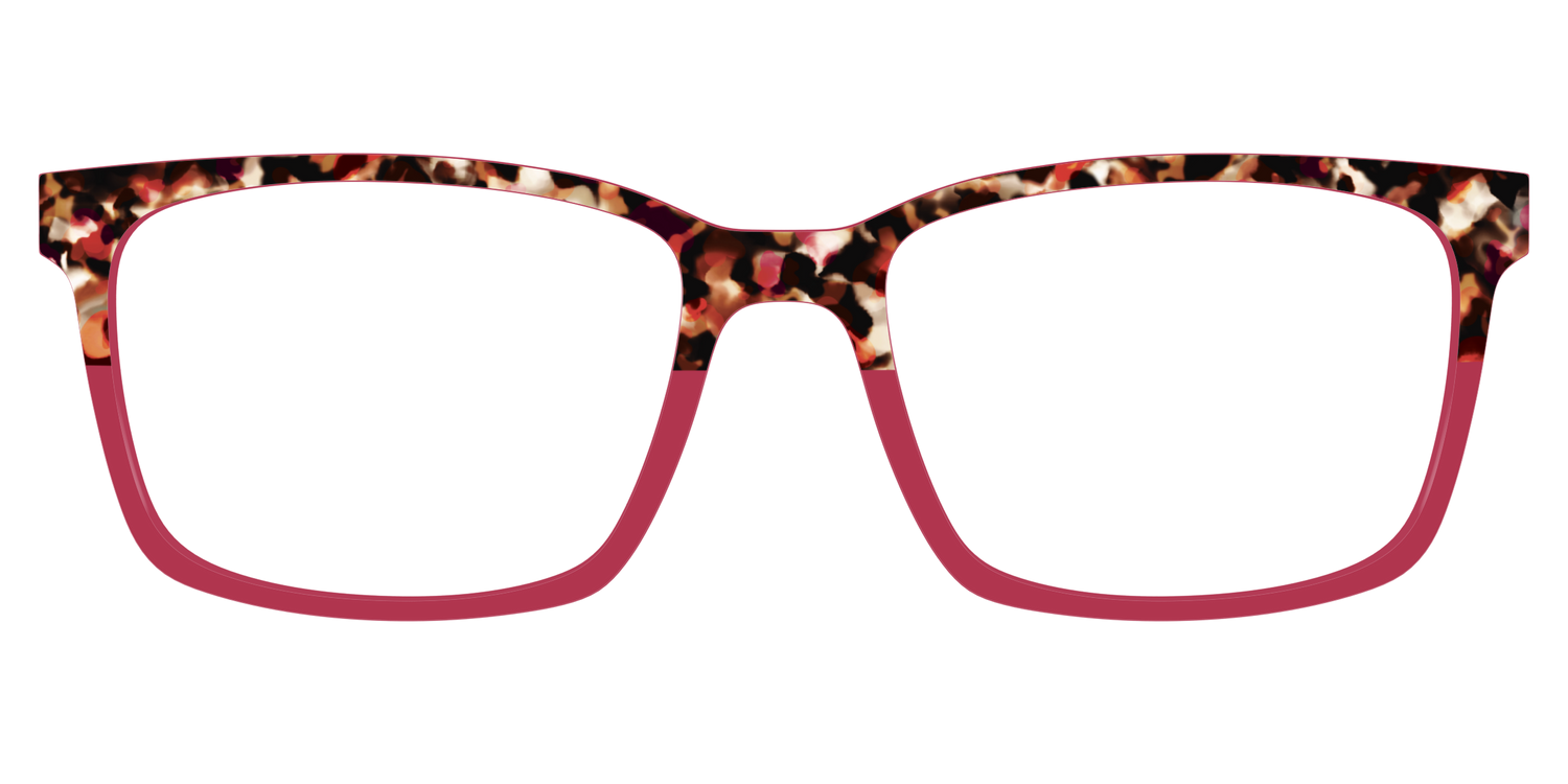 The Auburn Tortoise Crystal Split - Lifestyle Kirby Top Image - Pair Eyewear