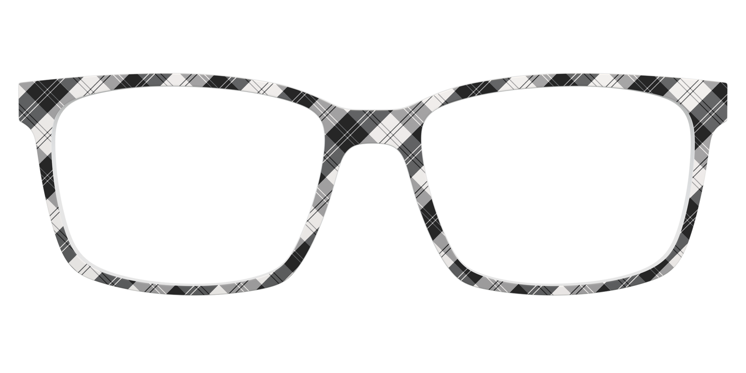 The B&W Plaid - Lifestyle Kirby Top Image - Pair Eyewear