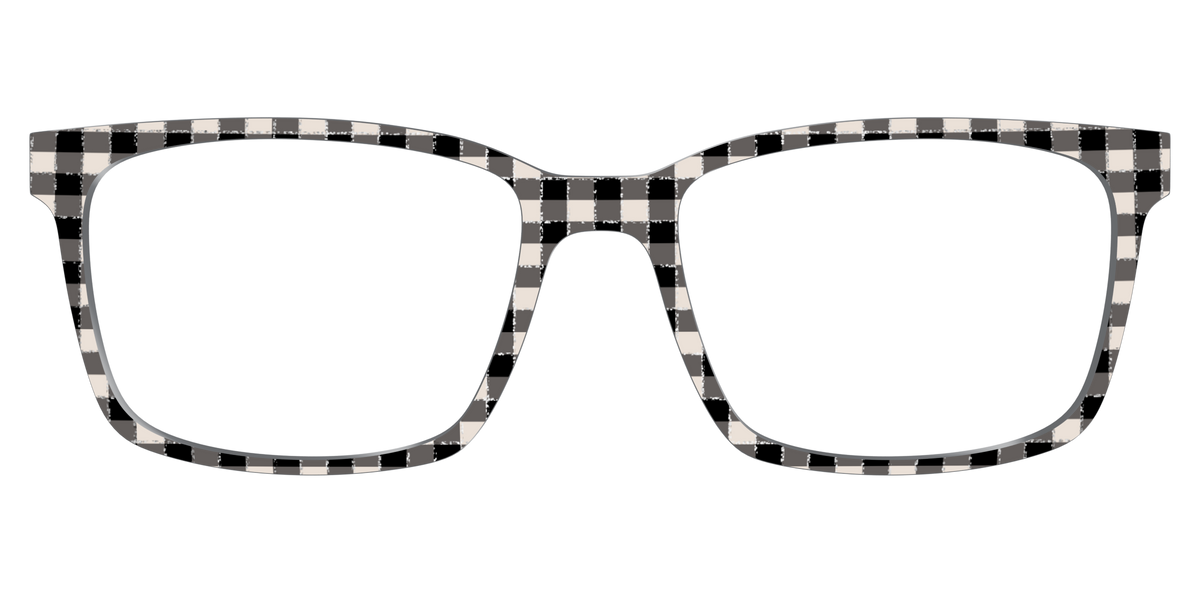 The Black Buffalo Check with Glitter - Lifestyle Kirby Top Image - Pair Eyewear