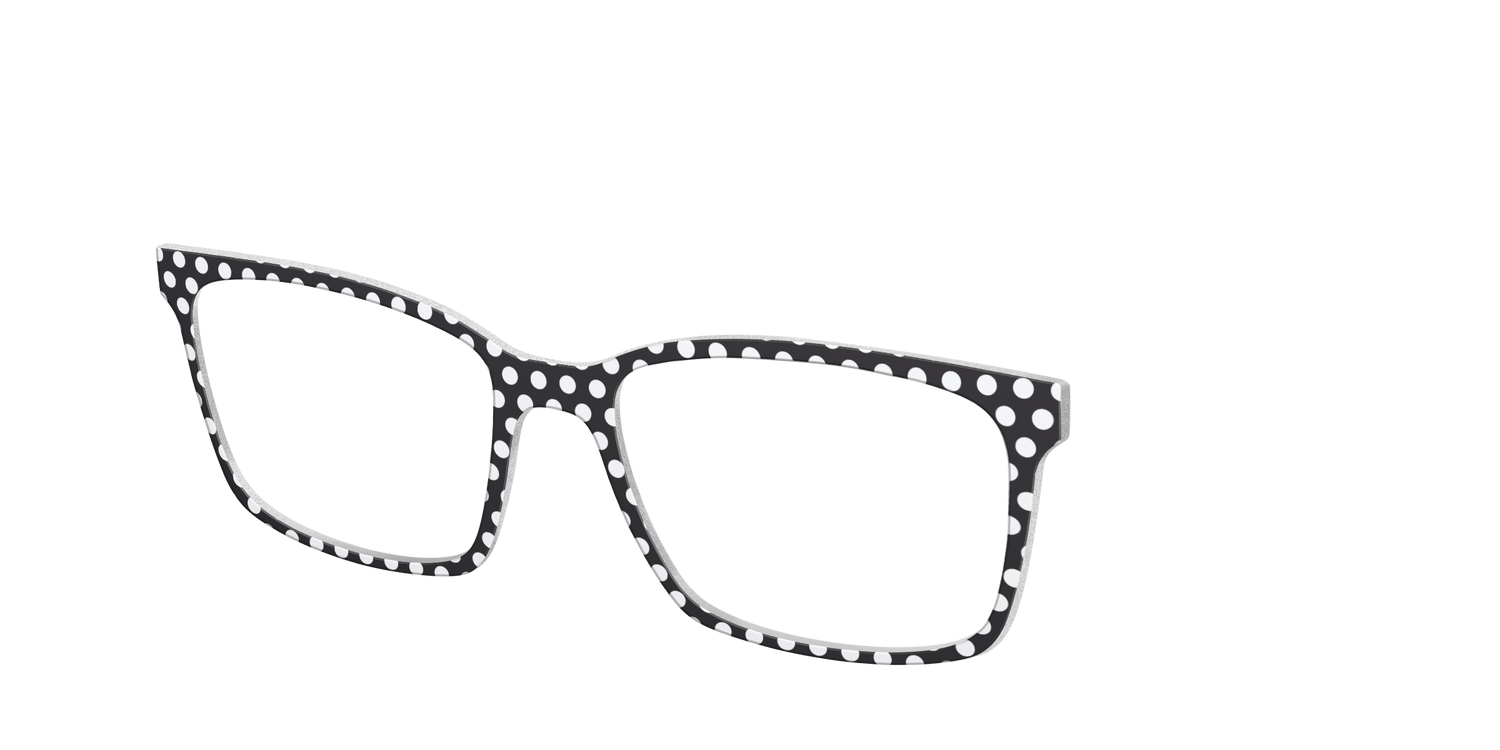 The Black Polka Dots - Angle Top Image - Pair Eyewear