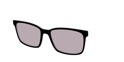 The Black with Gray Gaming lens - Angle Top Thumbnail - Pair Eyewear