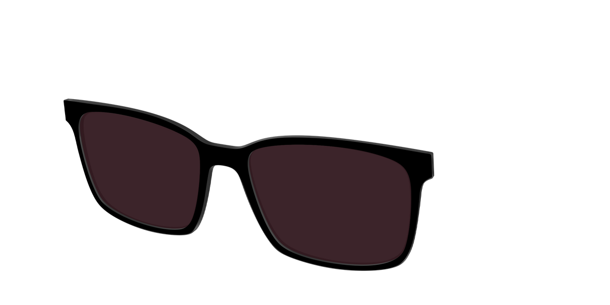 The Black with Water lens - Angle Top Image - Pair Eyewear