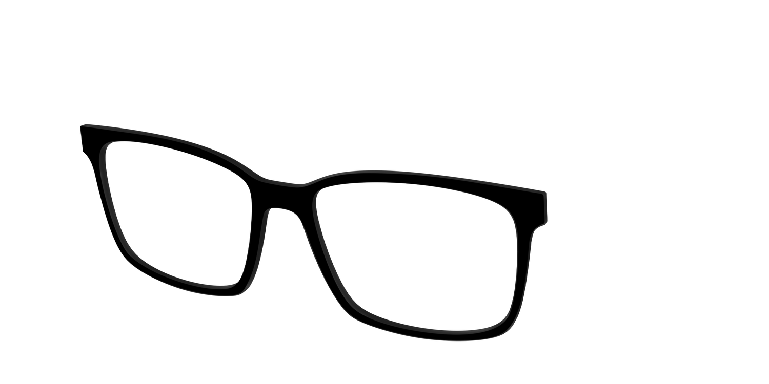 The Black - Angle Top Image - Pair Eyewear