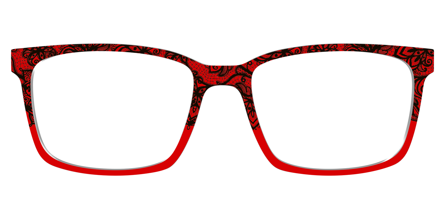 The Blood Red Lace Split - Lifestyle Kirby Top Image - Pair Eyewear