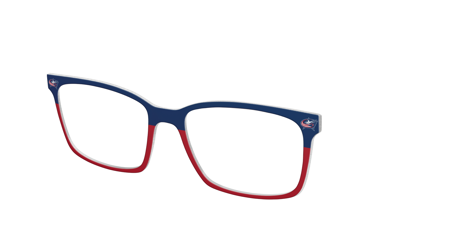 The Blue Jackets® Split - Angle Top Image - Pair Eyewear