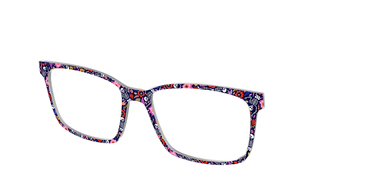 The Bone-Chilling Blossoms - Angle Top Image - Pair Eyewear