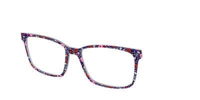 The Bone-Chilling Blossoms - Angle Top Thumbnail - Pair Eyewear