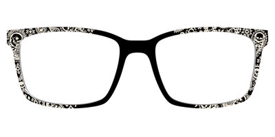 The Bone White Paisley - Front Top Thumbnail - Pair Eyewear