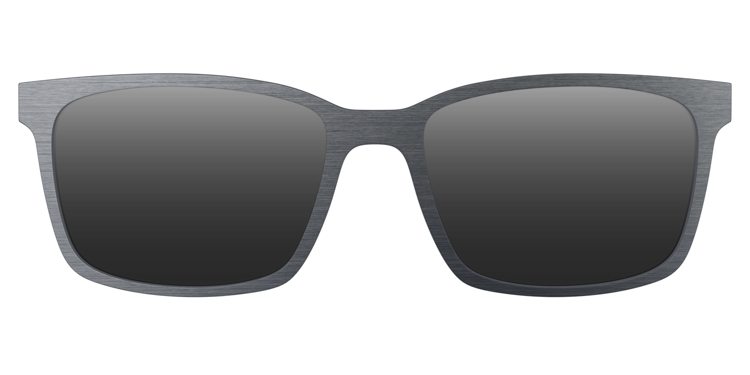 The Polarized Brushed Nickel Sun Top - Lifestyle Kirby Top Image - Pair Eyewear