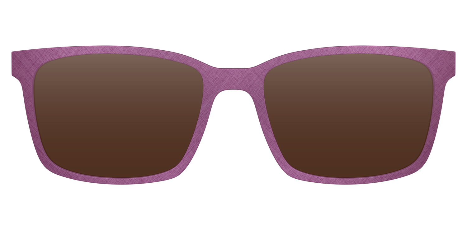 The Polarized Brushed Rose Sun Top - Lifestyle Kirby Top Image - Pair Eyewear