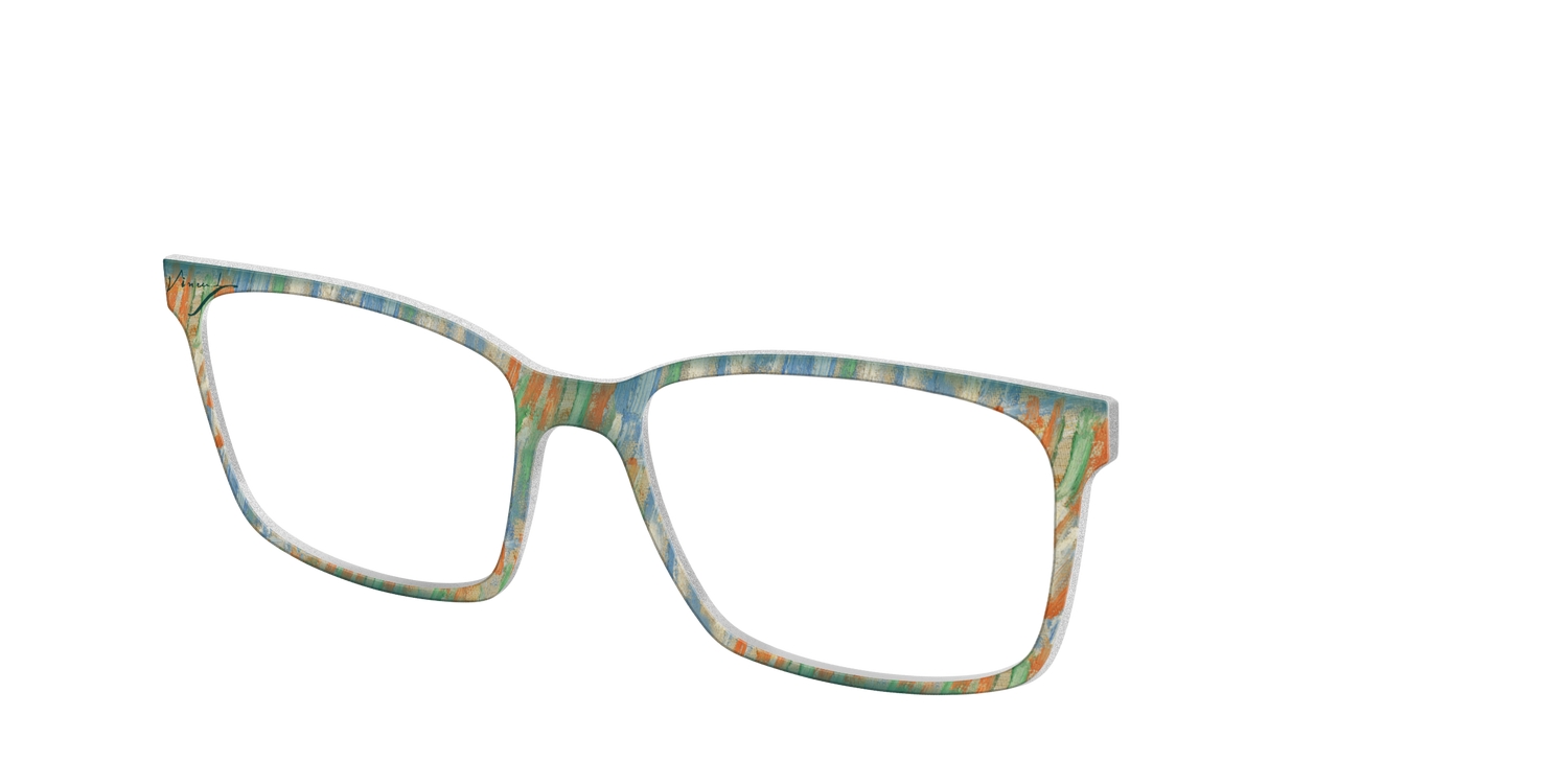 The Brush Strokes - Angle Top Image - Pair Eyewear