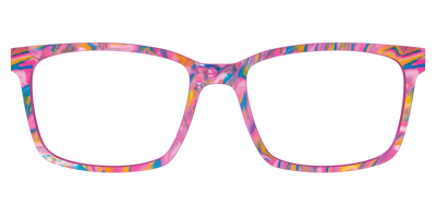 The Bubble Gum Pearl Marble - Front Top Thumbnail - Pair Eyewear