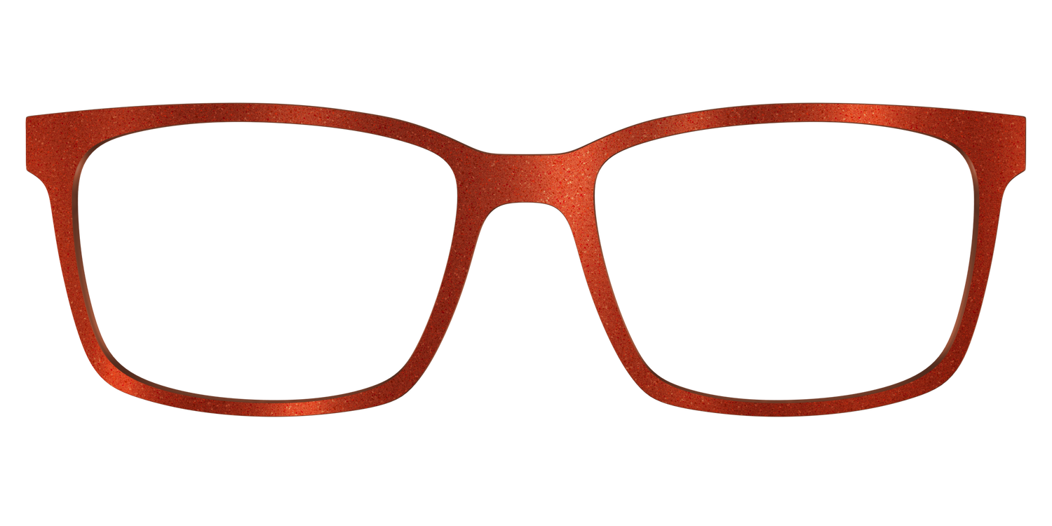 The Burnt Orange Shimmer - Lifestyle Kirby Top Image - Pair Eyewear