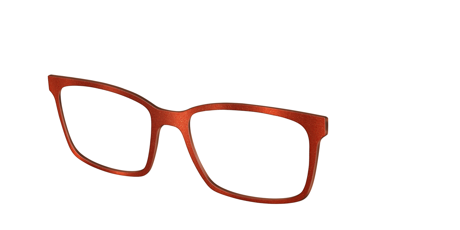 The Burnt Orange Shimmer - Angle Top Image - Pair Eyewear
