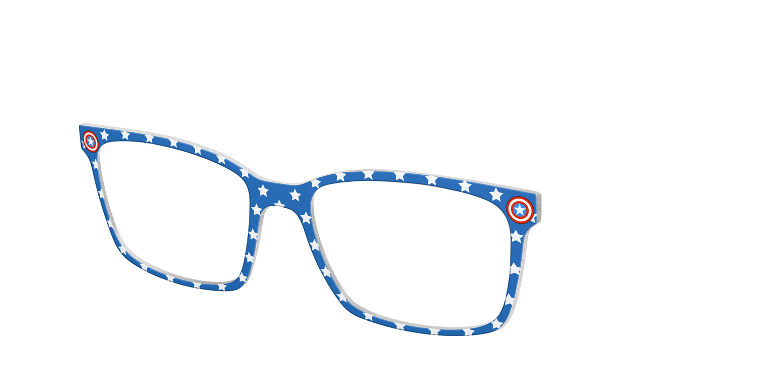 The Captain America Stars - Angle Top Image - Pair Eyewear