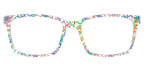 The Celebration Streamers Holographic Crystal - Kirby Top - Pair Eyewear