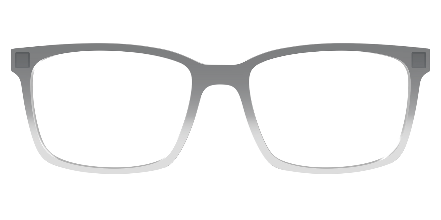 The Charcoal to Light Gray Gradient Crystal - Lifestyle Kirby Top Image - Pair Eyewear