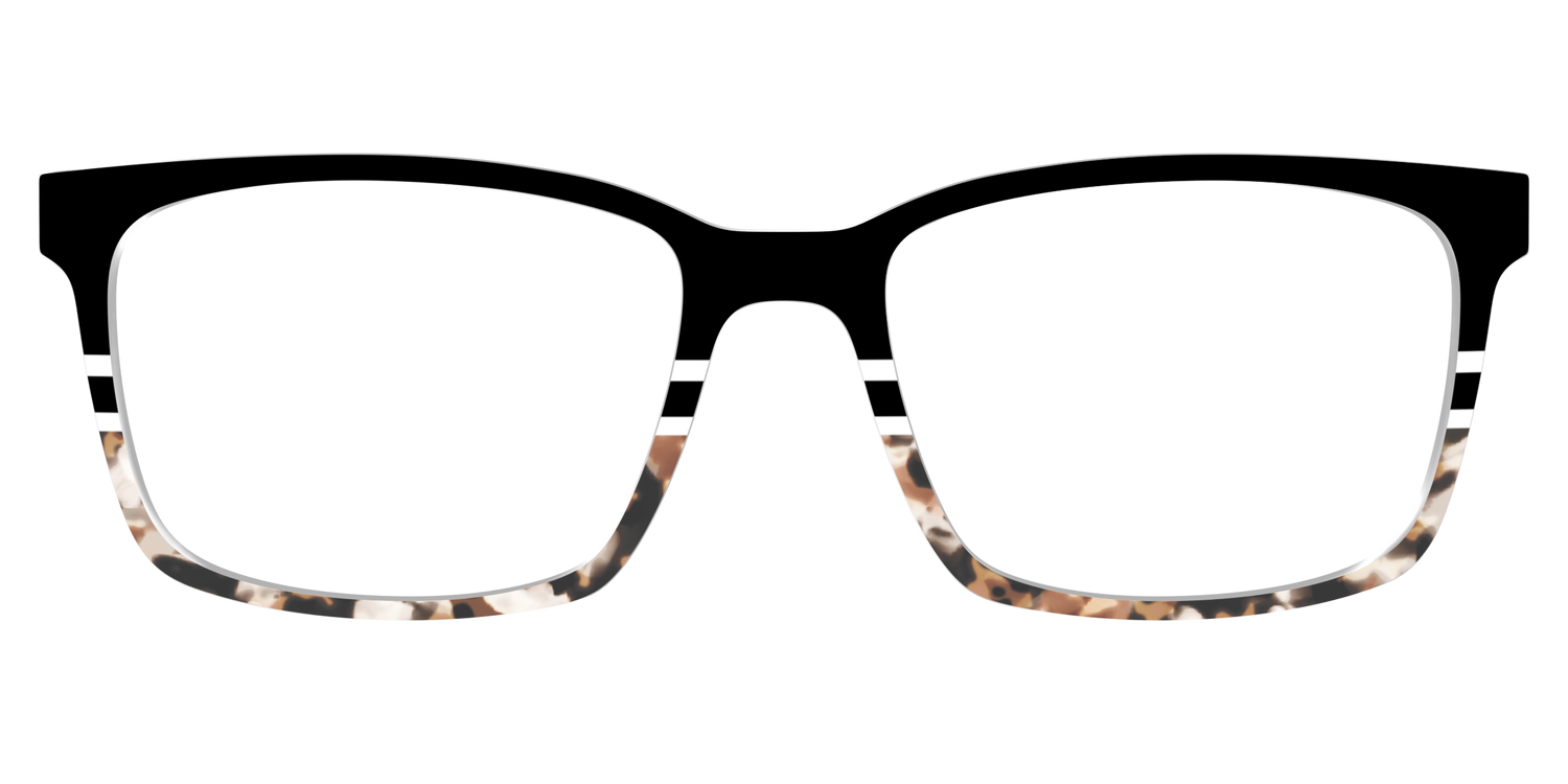 The Chic Tortoise Crystal Split - Lifestyle Kirby Top Image - Pair Eyewear