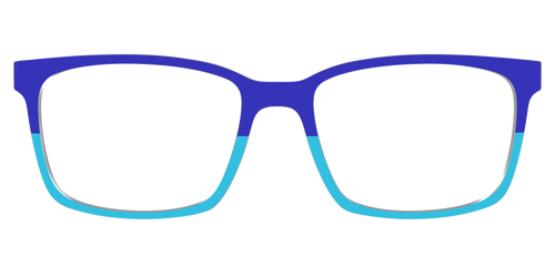 The Cobalt & Capri Split - Kirby Top - Pair Eyewear