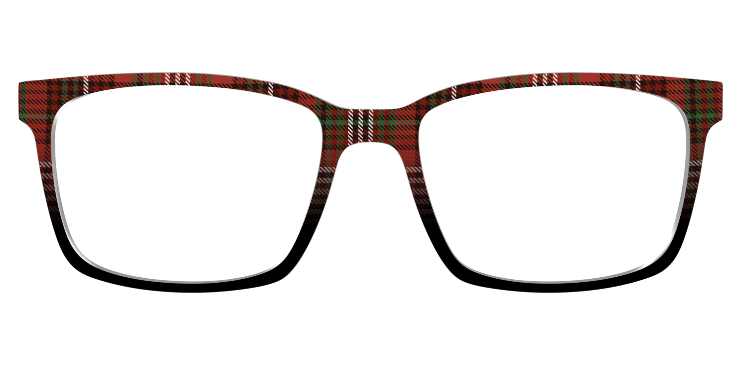 The Cranberry Houndstooth - Lifestyle Kirby Top Image - Pair Eyewear