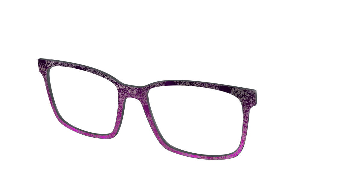 The Dark Romance Foil Damask - Angle Top Image - Pair Eyewear
