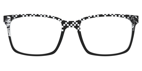 Dark Side Checker Split - Kirby Top - Pair Eyewear