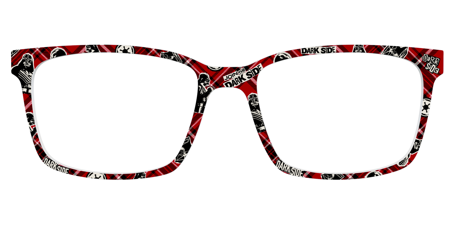 Dark Side Plaid - Lifestyle Kirby Top Image - Pair Eyewear