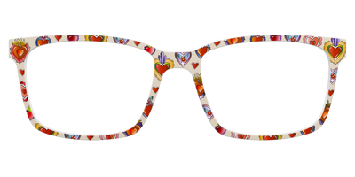 The Decorative Hearts Tattoo - Front Top Thumbnail - Pair Eyewear