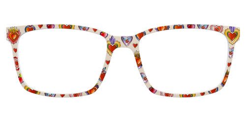 The Decorative Hearts Tattoo - Kirby Top - Pair Eyewear