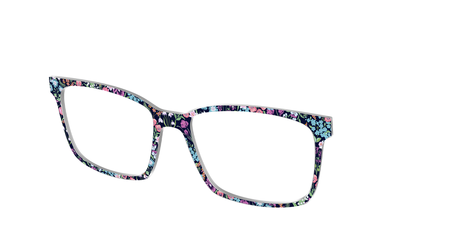 The Demure Blossoms - Angle Top Image - Pair Eyewear