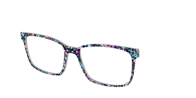 The Demure Blossoms - Angle Top Thumbnail - Pair Eyewear