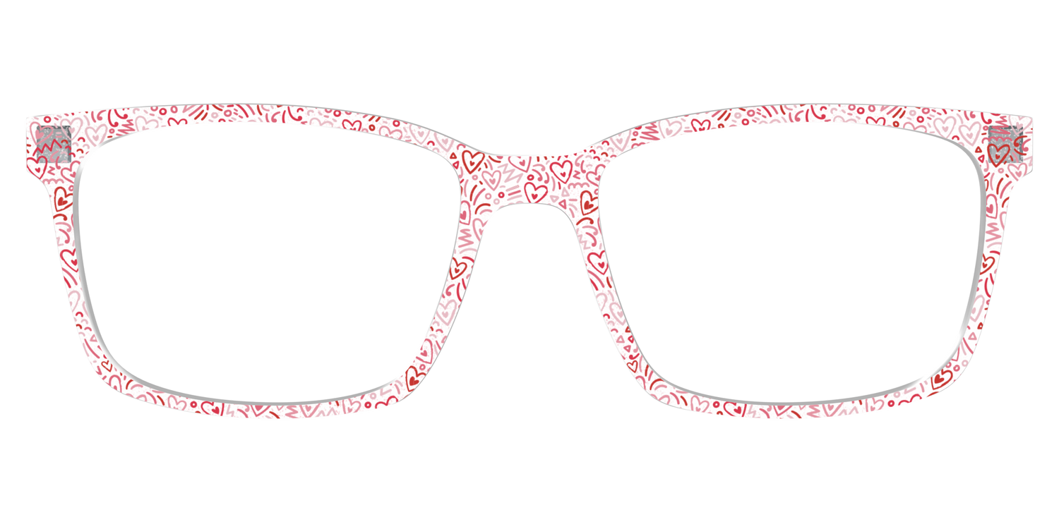 The Ditsy Doodles Glitter Crystal - Lifestyle Kirby Top Image - Pair Eyewear