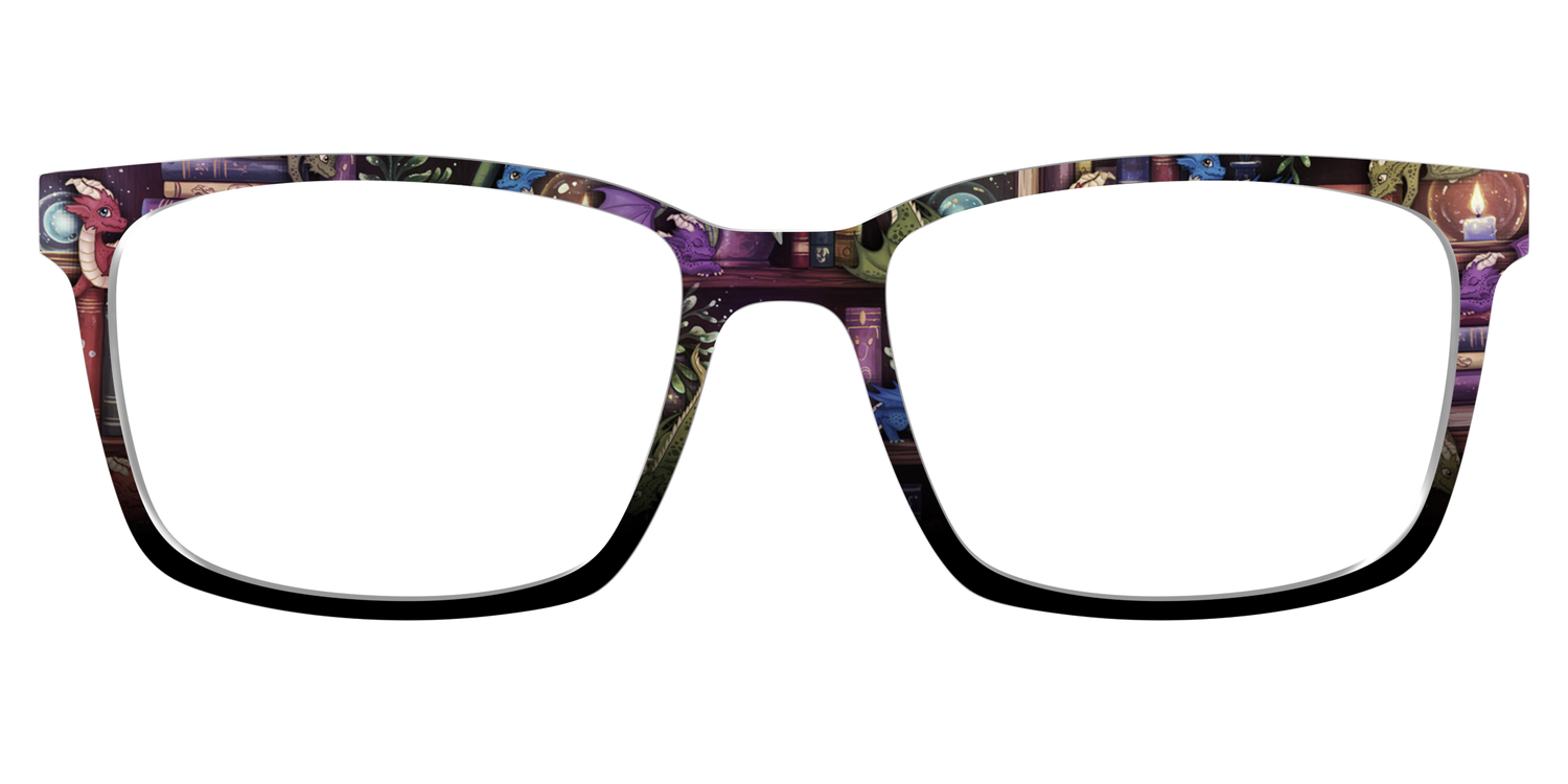 The Dragon Bookcase - Lifestyle Kirby Top Image - Pair Eyewear