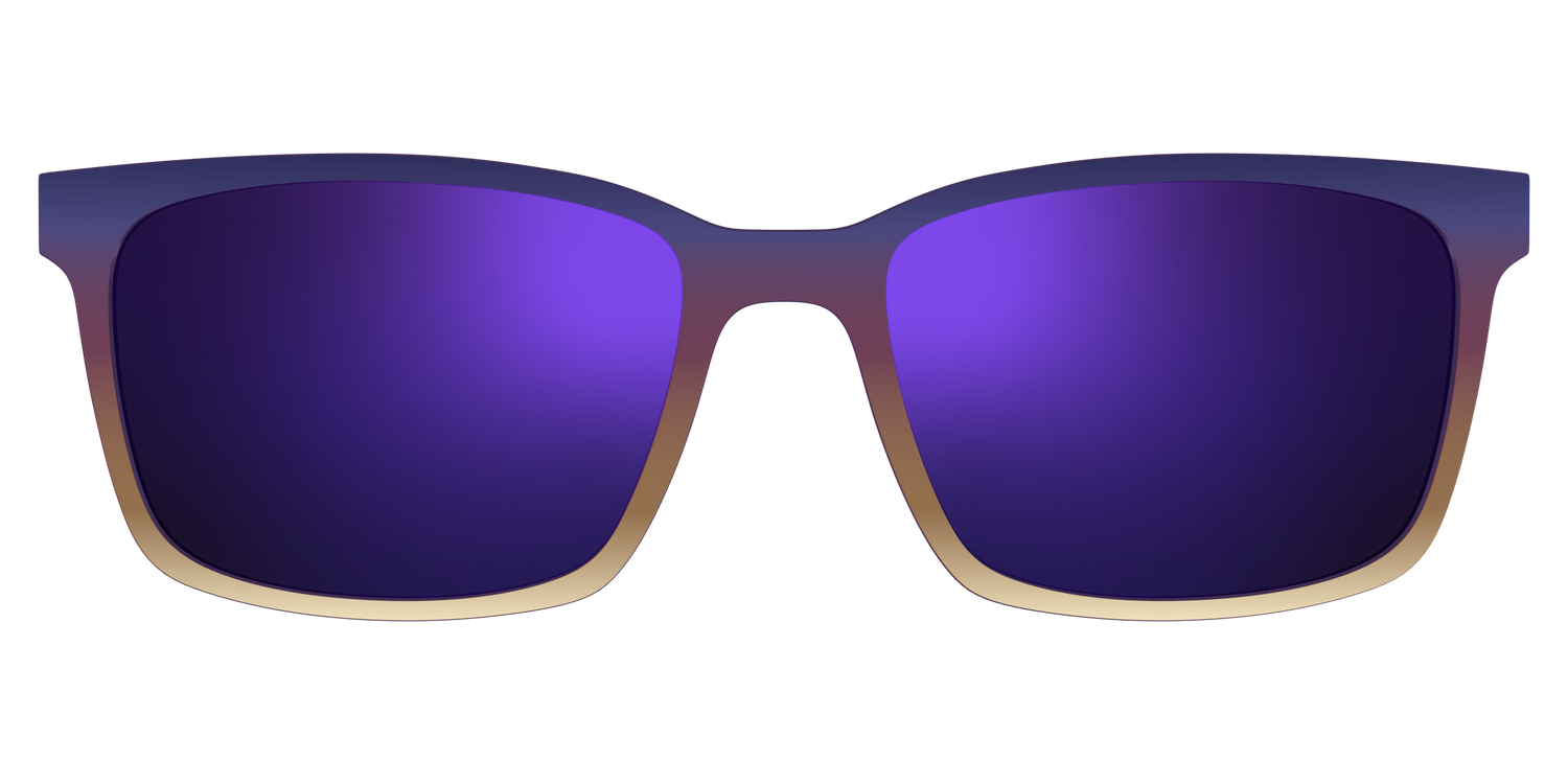 The Polarized Dusk to Dawn Gradient Sun Top - Lifestyle Kirby Top Image - Pair Eyewear