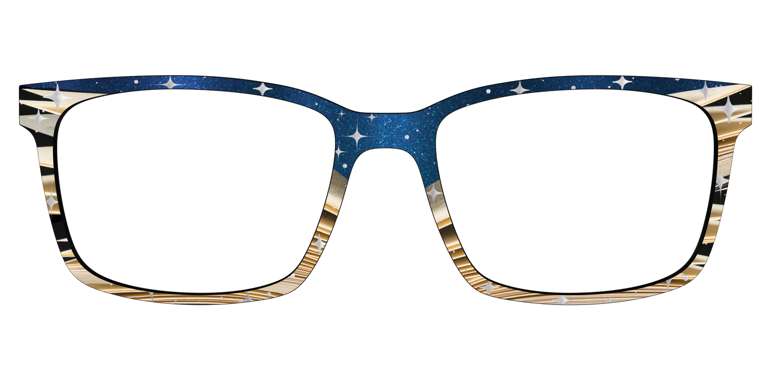 The Enchanted Pages Shimmer with Silver Foil - Lifestyle Kirby Top Image - Pair Eyewear