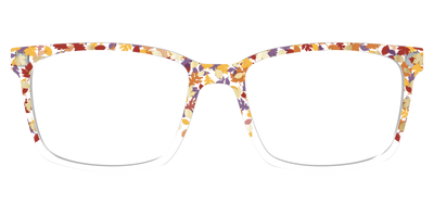The Fallen Leaves Confetti Crystal - Front Top Thumbnail - Pair Eyewear