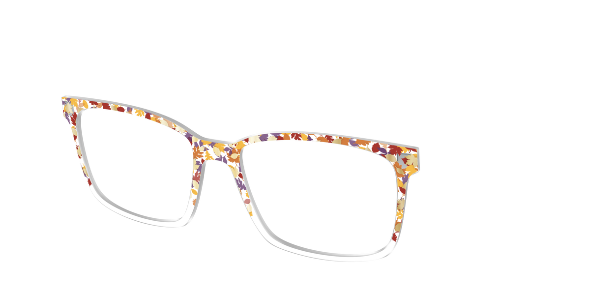 The Fallen Leaves Confetti Crystal - Angle Top Image - Pair Eyewear