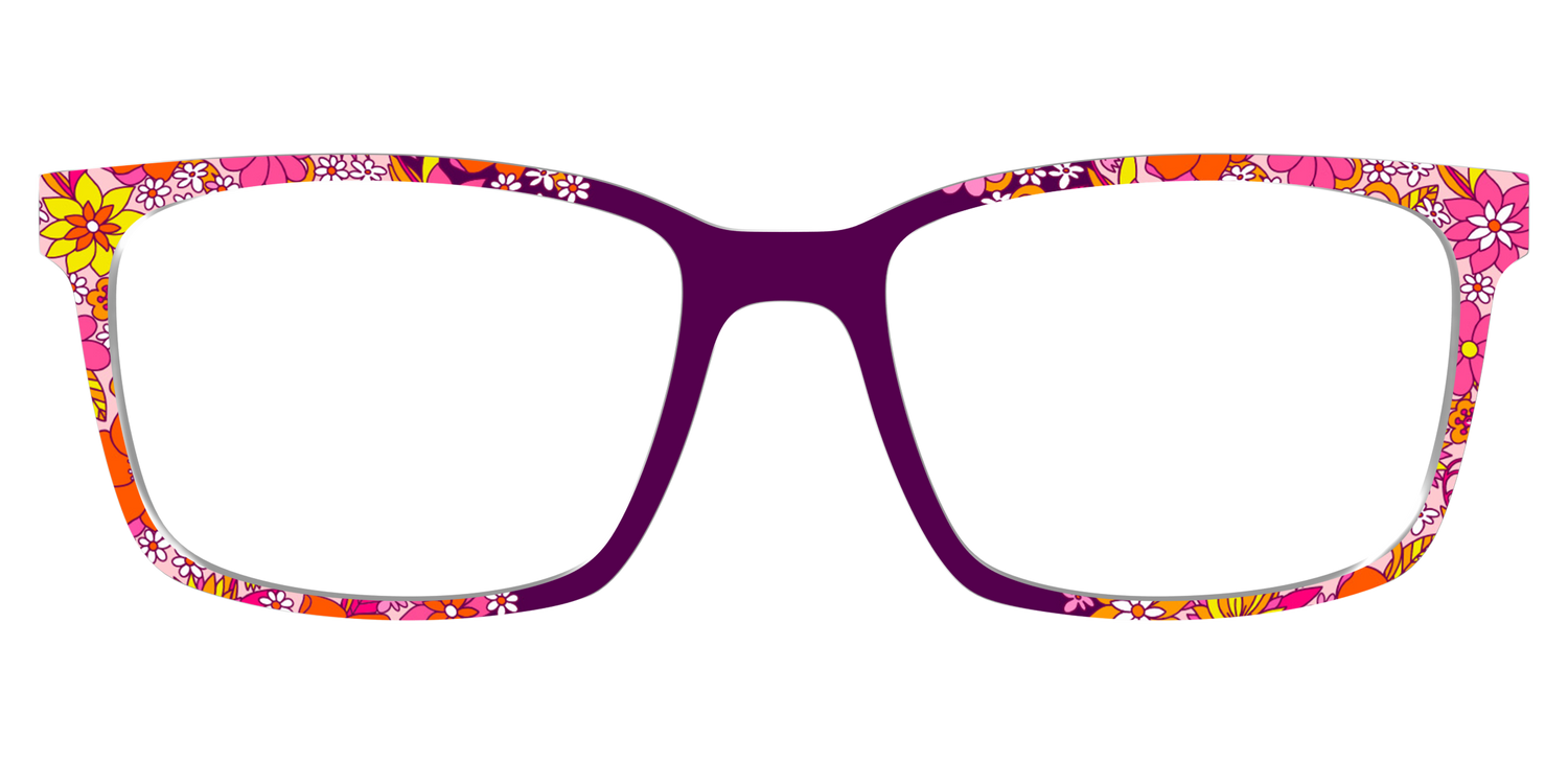 The Far Out Floral - Lifestyle Kirby Top Image - Pair Eyewear