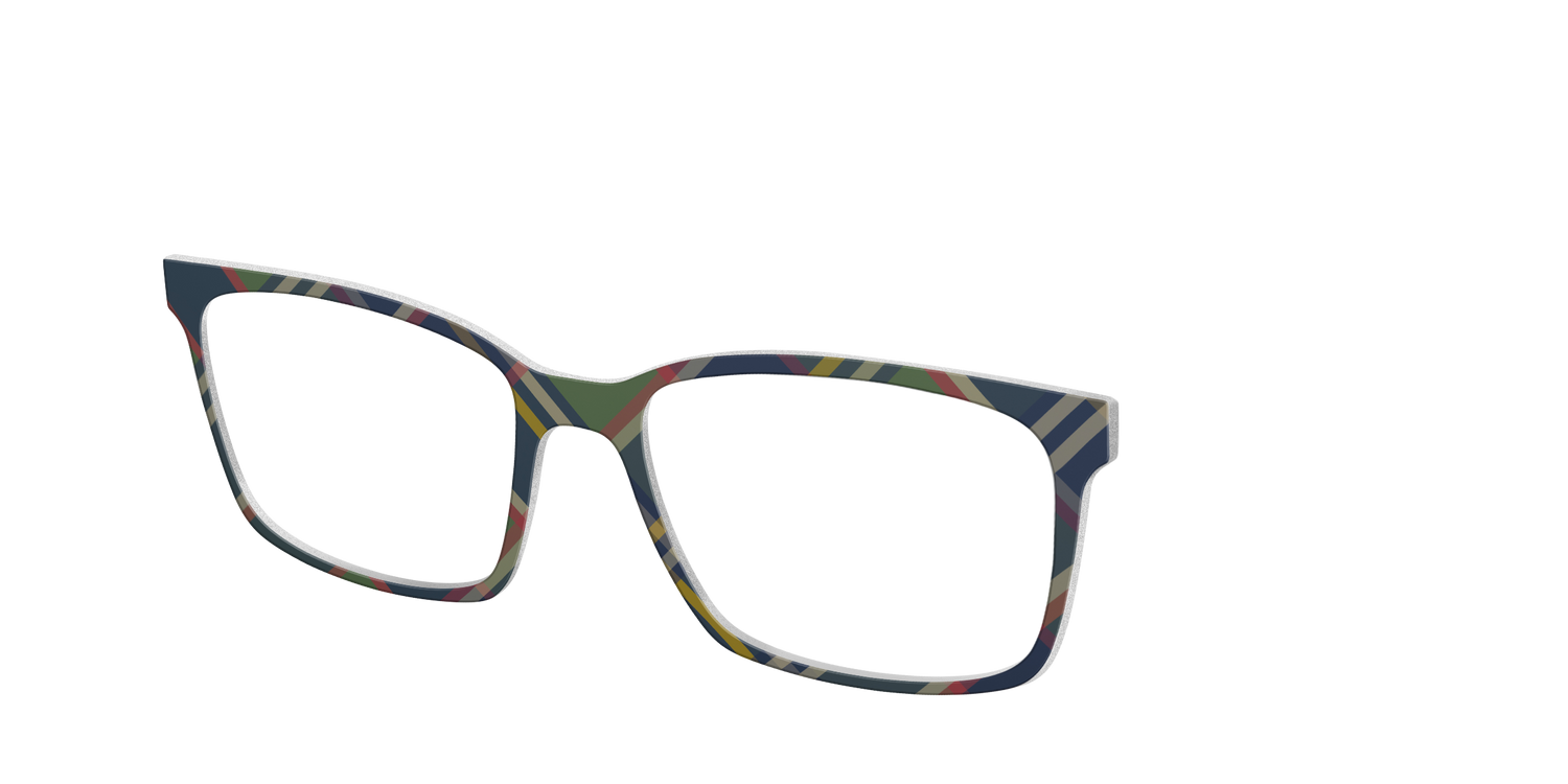 The Flannel Plaid - Angle Top Image - Pair Eyewear