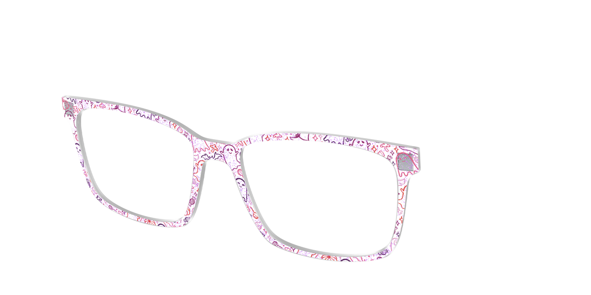 The Frightfully Fun Doodles Crystal - Angle Top Image - Pair Eyewear