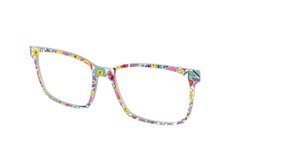 The Funky Foil Stickers - Angle Top Thumbnail - Pair Eyewear