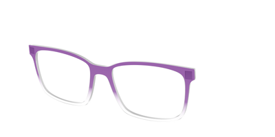 The Grape Gradient Crystal - Angle Top Thumbnail - Pair Eyewear