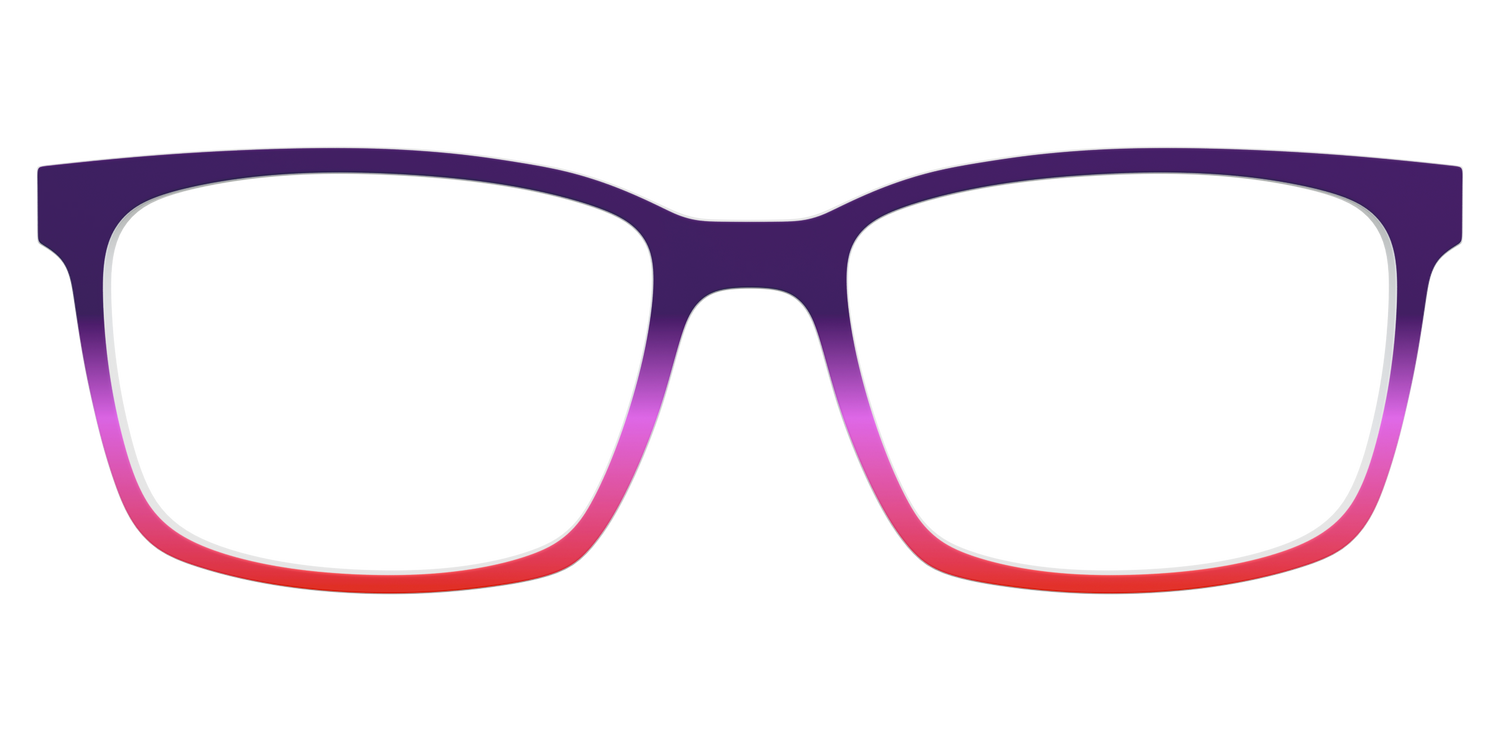 The Grape to Punch Gradient - Lifestyle Kirby Top Image - Pair Eyewear