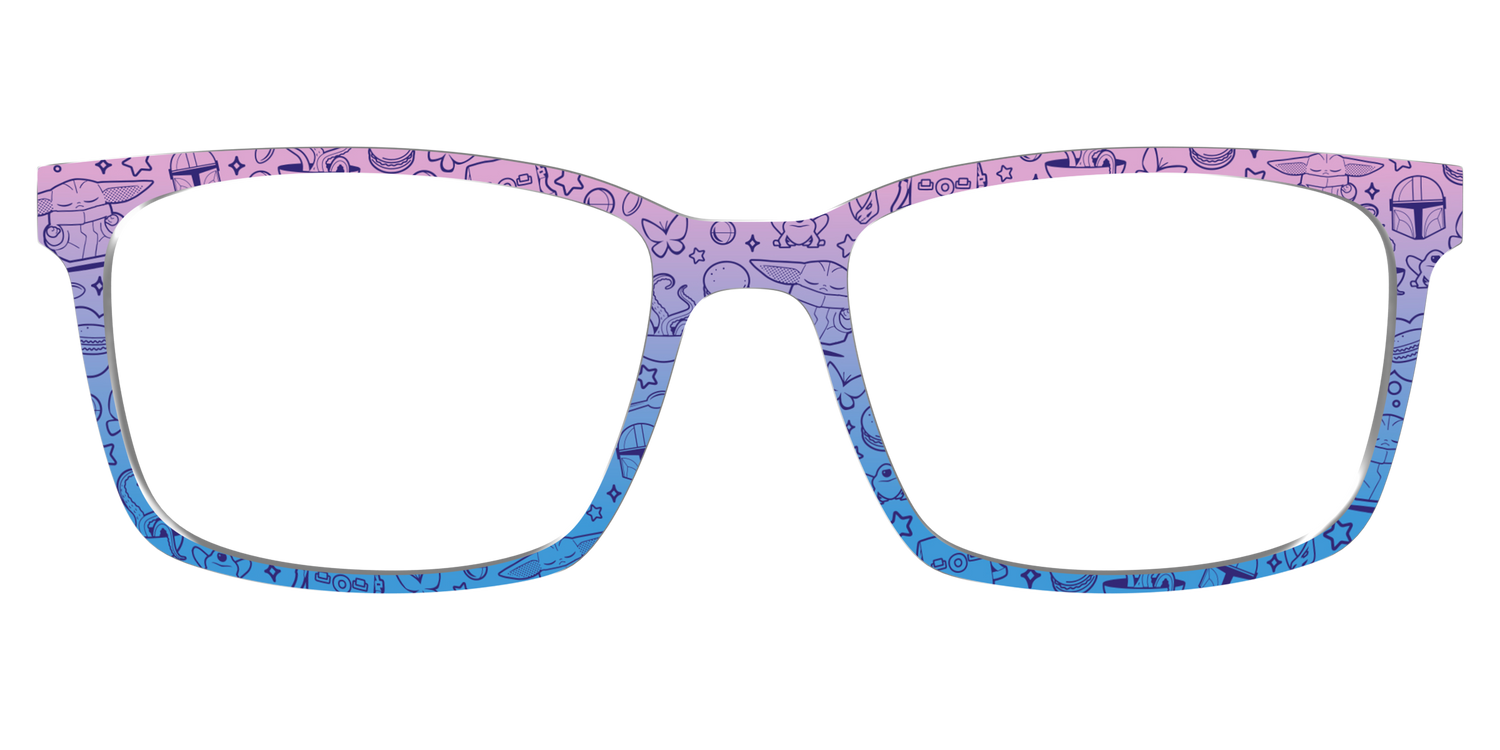 Grogu™ Galaxy Gradient - Lifestyle Kirby Top Image - Pair Eyewear